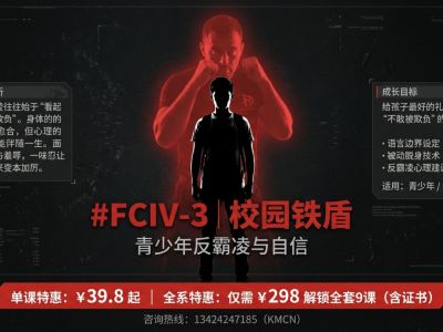 校园铁盾：青少年反霸凌与自信