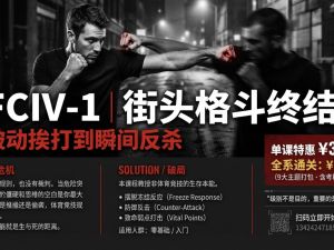街头格斗终结者：从被动挨打到瞬间反杀-自卫马伽术应用主题