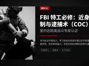 FBI特工必修：近身控制与逮捕术 (CQC)