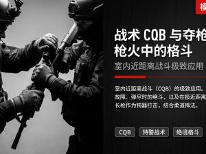 战术CQB与夺枪术：枪火中的格斗